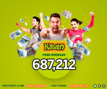 Sorteo Kábala - Jueves 24