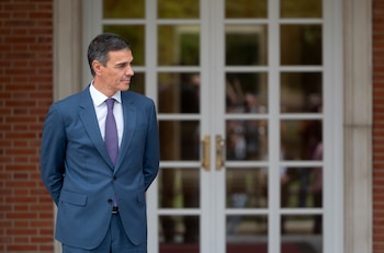 Pedro Sánchez, presidente del Gobierno,