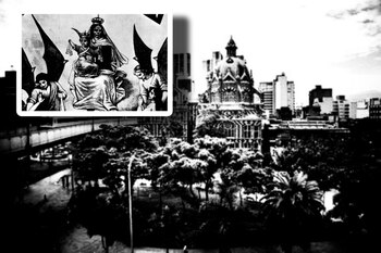 Aunque en Colombia poco se conoce sobre la agrupación, en la escena metalera internacional es inspiración de muchas agrupaciones del género - crédito Alcaldía de Medellín / Portada Sacrilegio / Parabellum