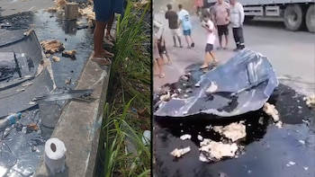 Tragedia en San Martín: Camión