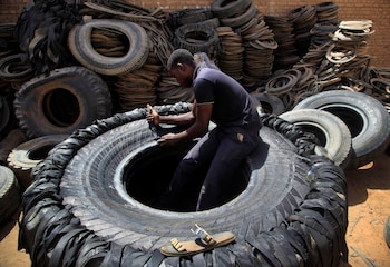 La norma busca reutilizar neumáticos