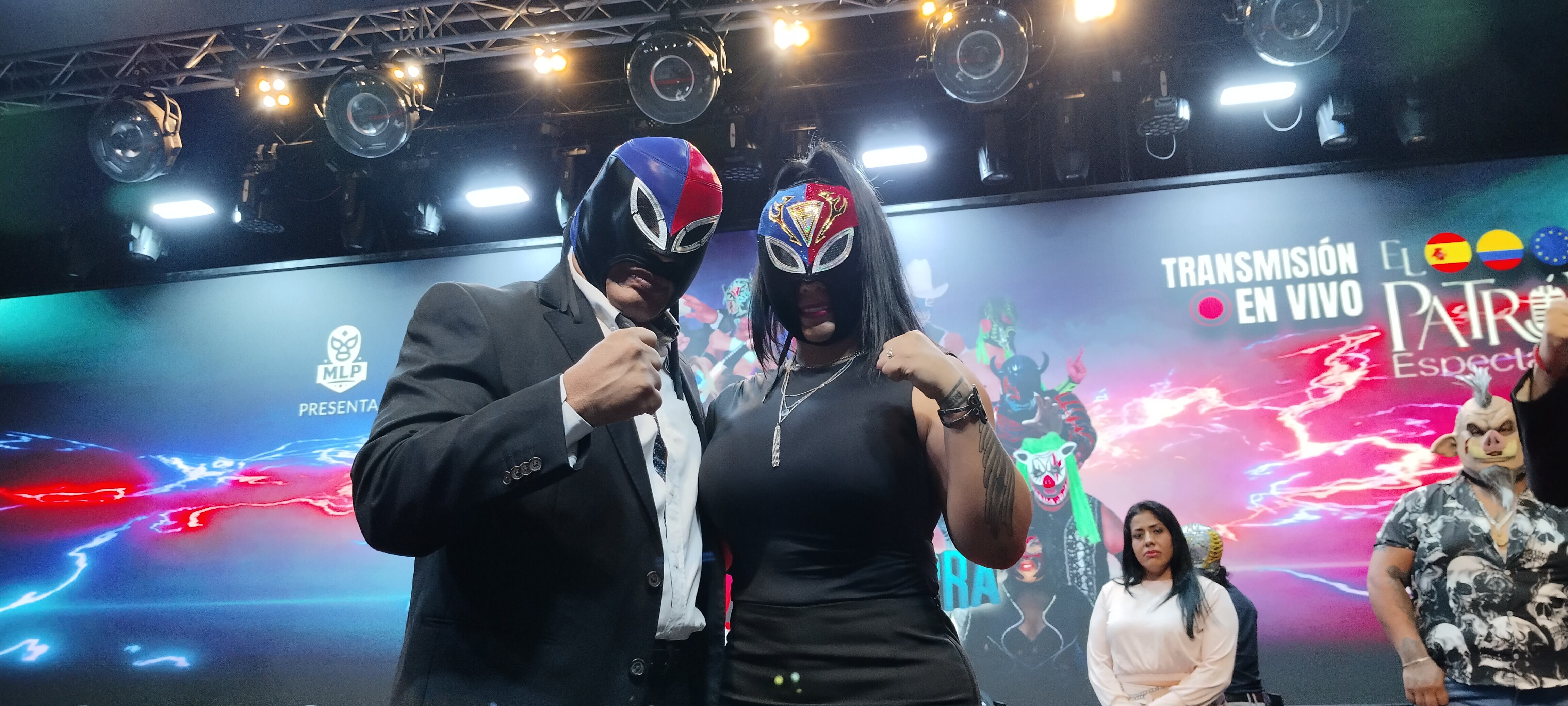 El Mosco de la Merced asegura que su hija tendrá una gran carrera en el pancracio deportivo. (Foto: Jesús Flores Beltrán)