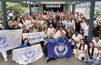 La Dirección Jurídica de la Caja acudió al Juzgado de Trabajo para solicitar la reincorporación de los funcionarios que participan en el movimiento. Crédito: SINAE Afines