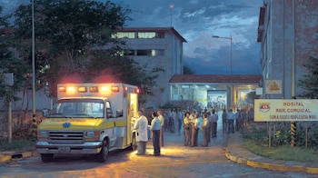 Tres de las estudiantes fueron