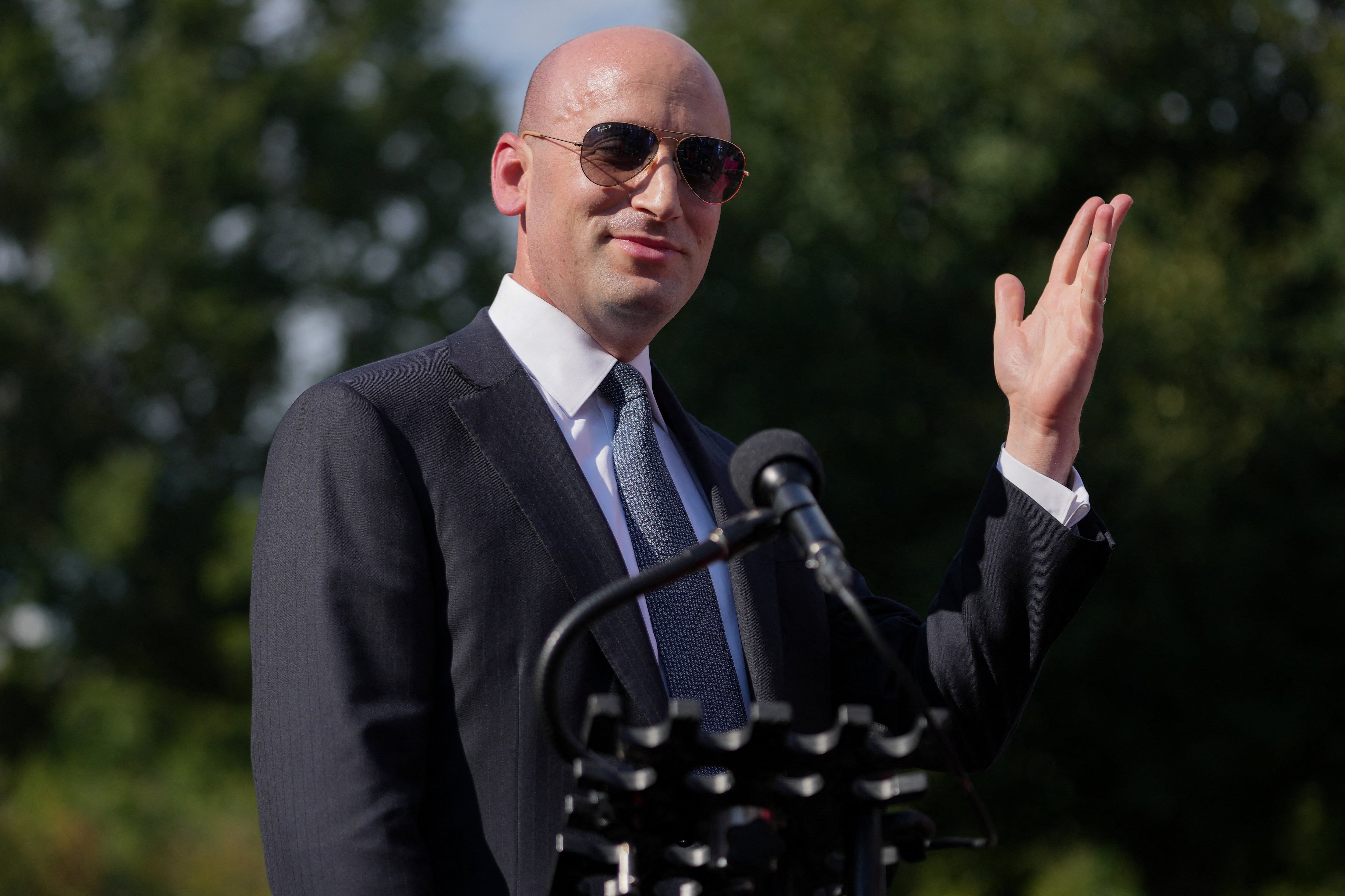 Stephen Miller, asesor senior de la Casa Blanca, es uno de los principales impulsores de la ampliación del programa de exenciones de biocombustibles (REUTERS/Nathan Howard)