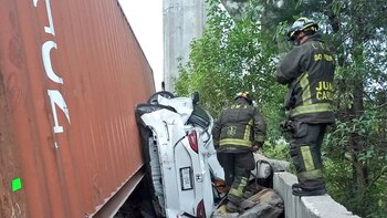 Carambola en la México-Toluca: sobrevivió