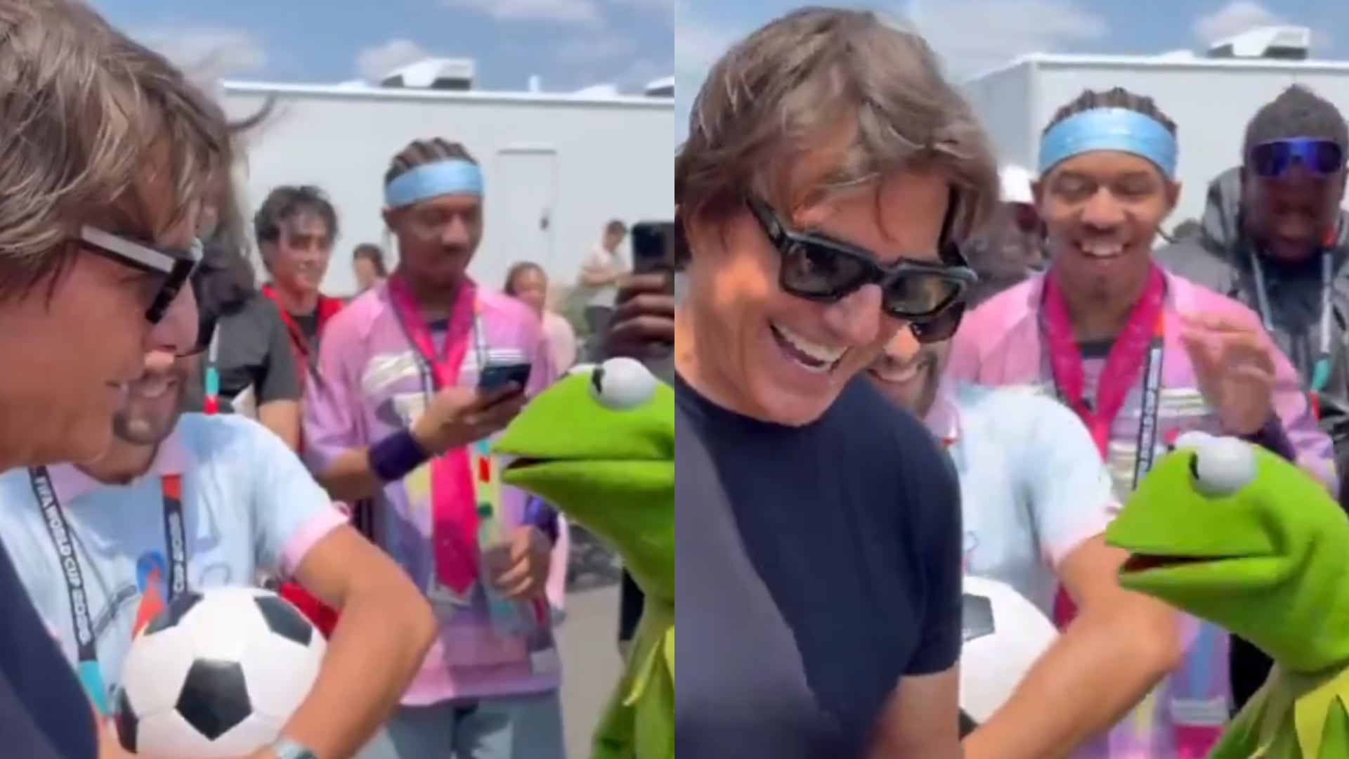 El cruce entre Tom Cruise y Kermit que acaparó las miradas en la final del Mundial 2026