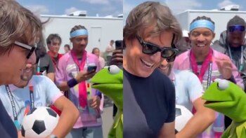El cruce entre Tom Cruise y Kermit que acaparó las miradas en la final del Mundial 2026