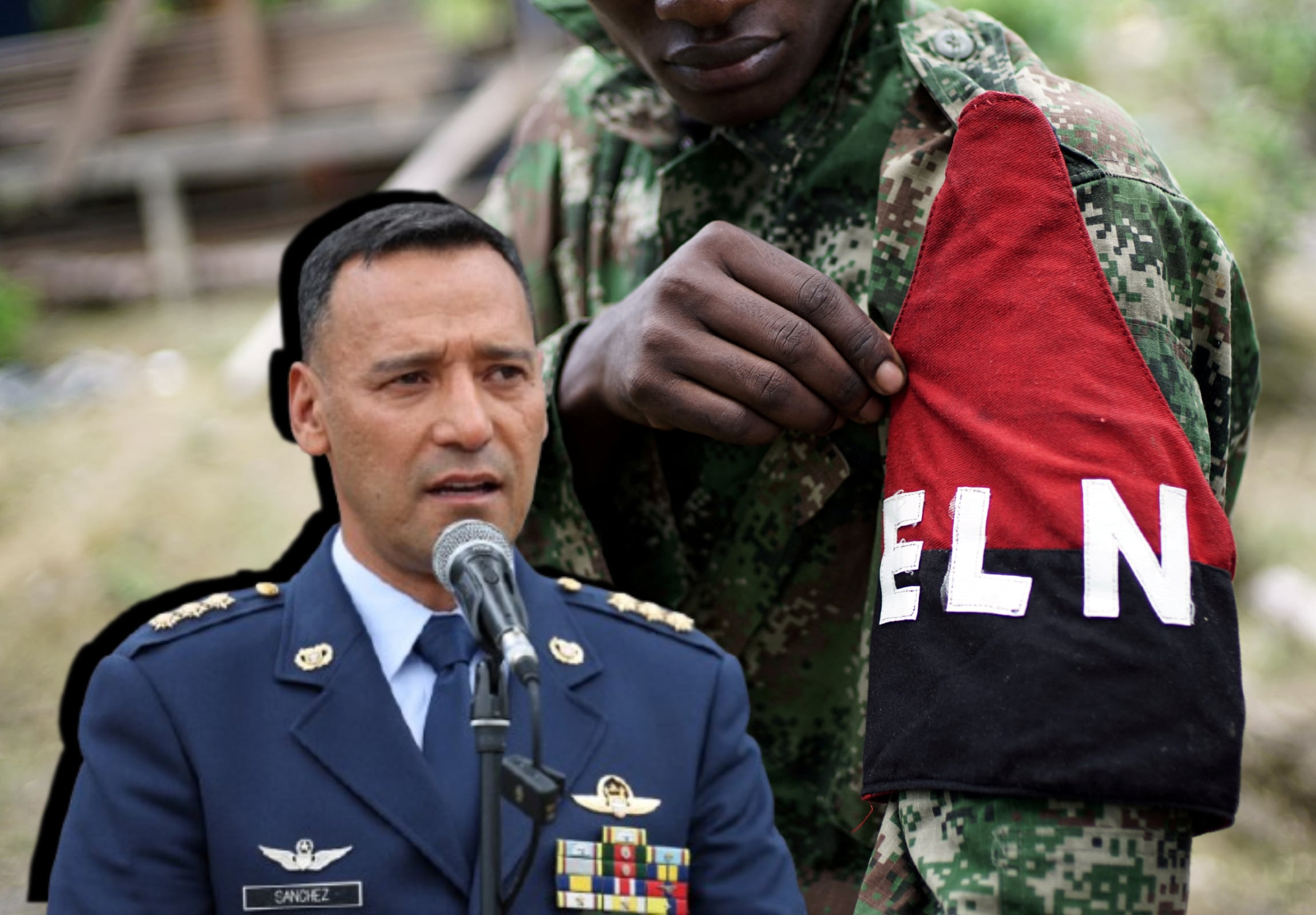 El Ministerio de Defensa de Colombia despliega fuerzas en puntos críticos ante el paro armado del ELN para proteger a la población civil - crédito composición fotográfica