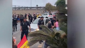 Un detenido en Ceuta tras el ataque a un vehículo durante las protestas contra la ONG navarra Negu Gorriak