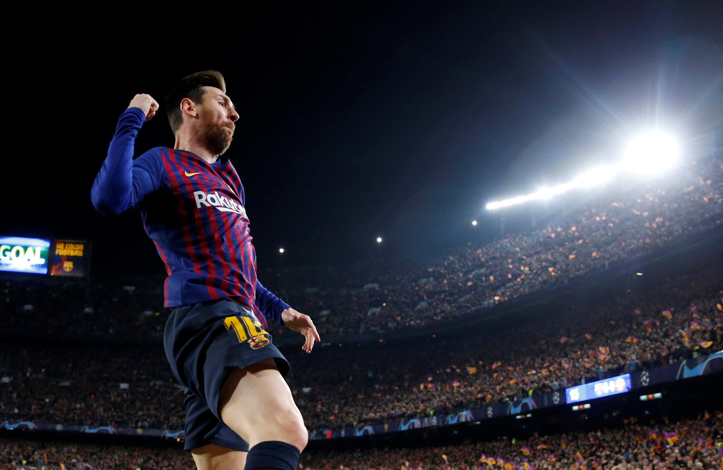 Lionel Messi volvería a jugar en el Camp Nou en la reinauguración oficial del estadio (Action Images via Reuters/Carl Recine)