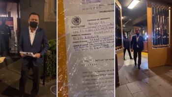 El senador presentó la documentación