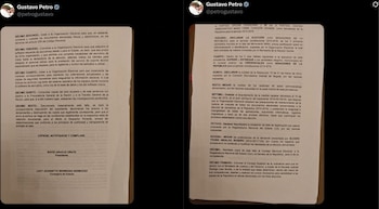 Gustavo Petro insistió que