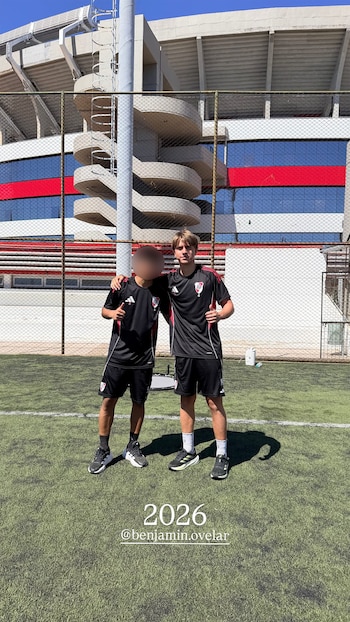 Valentino volvió a entrenar en