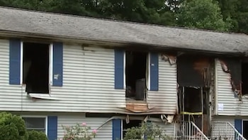 Incendio en una casa de Westchester