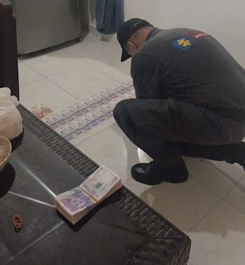 Captura de alias Pluma Blanca en Corozal, Sucre - crédito Armada de Colombia