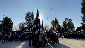 La madre del menor asesinado,