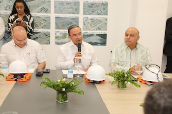 La Generadora San Felipe Andrés I aportará 467 megavatios al Sistema Eléctrico Nacional Interconectado, equivalentes a cerca del 13% de la demanda anual del SENI. (Foto cortesía Presidencia de la República Dominicana)
