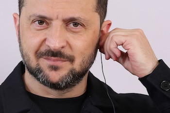 El presidente ucraniano Volodímir Zelenski