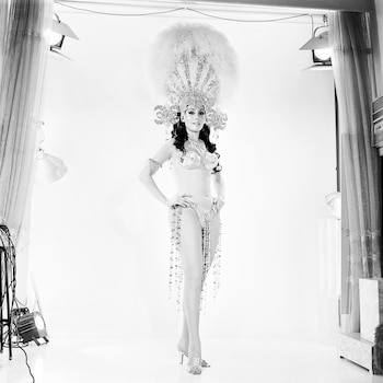 Foto Estudio Luisita Susana Giménez moria casán carmen barbieri lia crucet Zulma Faiad Nélida Lobato mimi pons Luisa Escarria