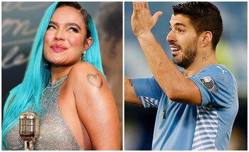 Karol G y Luis Suárez