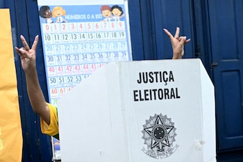 Luiz Inácio Lula da Silva ganó la presidencia de Brasil con el 51,78% de los votos válidos frente a Flávio Bolsonaro - crédito MAURO PIMENTEL / AFP