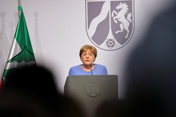 La ex canciller alemana, Angela