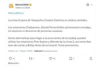 (X/ @MetroCDMX)
