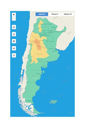 Alerta amarilla por tormentas para