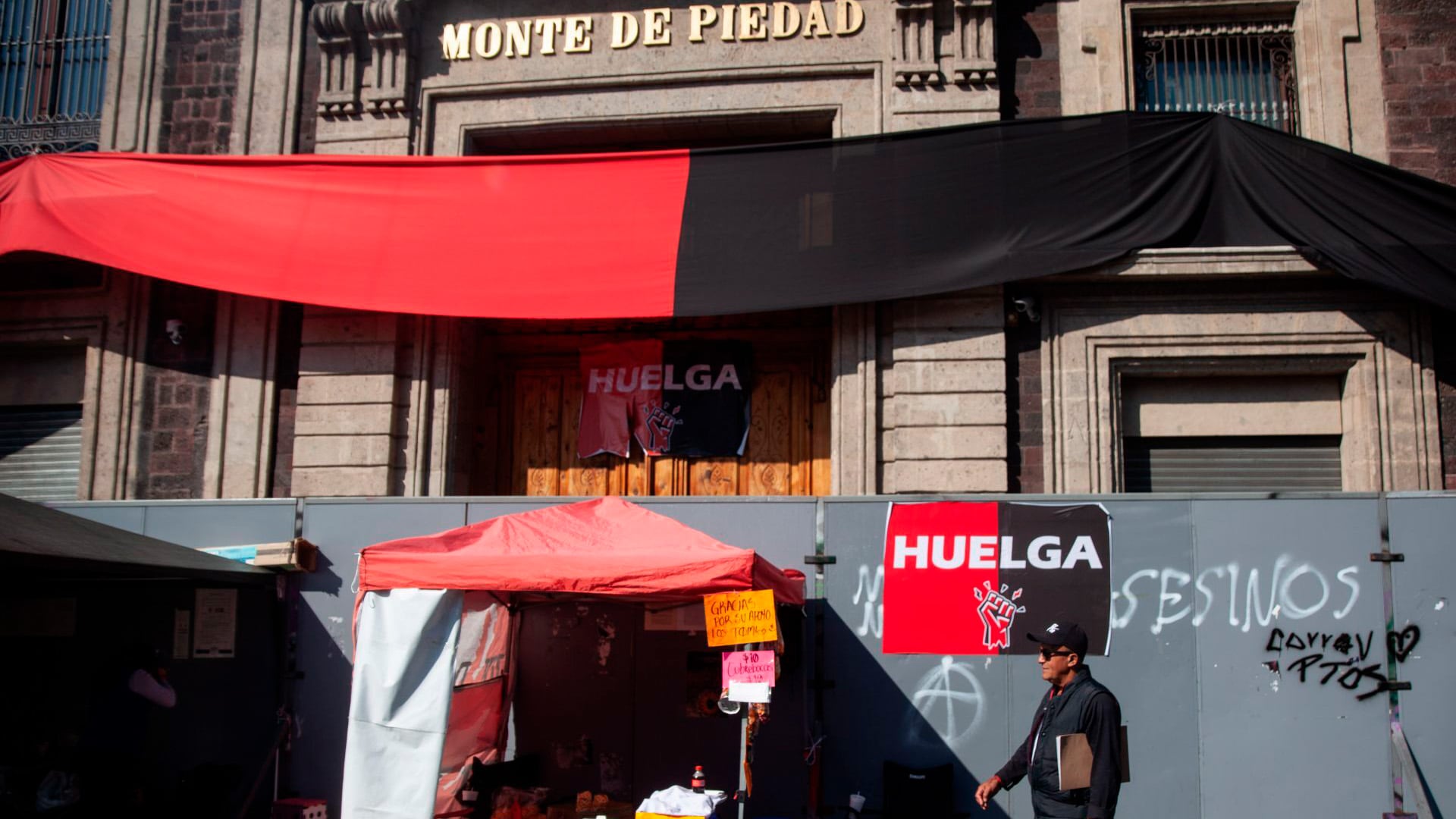 La reapertura de sucursales del Nacional Monte de Piedad dependerá de un acuerdo con el sindicato, mientras millones de usuarios permanecen afectados. CRÉDITO: ANDREA MURCIA /CUARTOSCURO