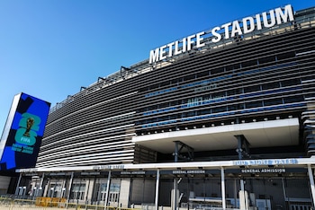 El MetLife Stadium albergará la final y ocho partidos del torneo, atrayendo a millones de fanáticos internacionales a la región (REUTERS)