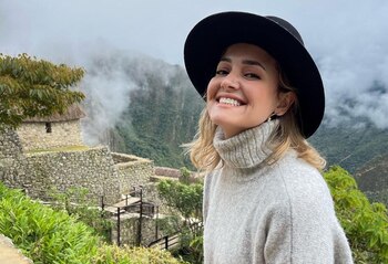 Carla Tello reveló foto con