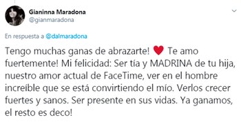 Los mensajes de Dalma y