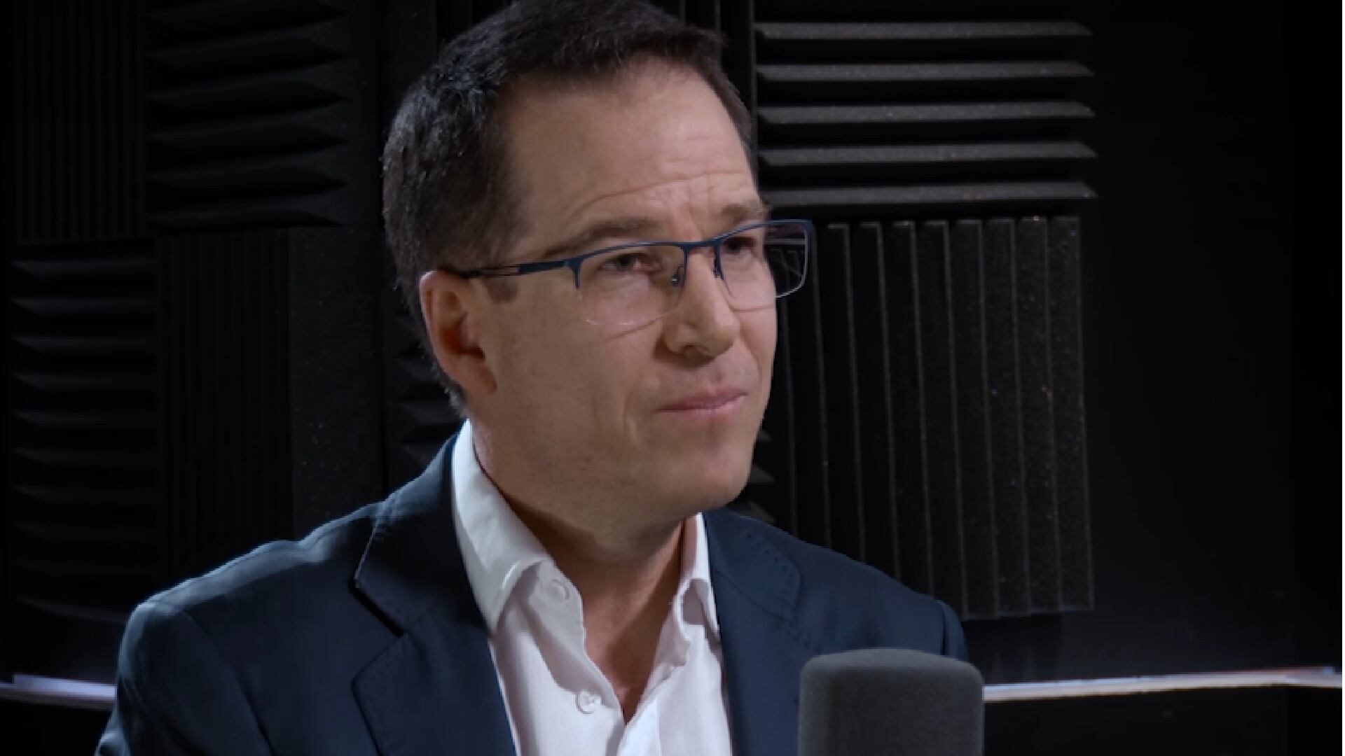 Ricardo Anaya en entrevista con Denise Maerker para el podcast de N+, Hablemos (Captura)