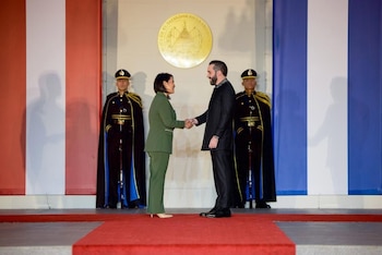 30/10/2026 La presidenta de Perú, Keiko Fujimori, y el presidente de El Salvador, Nayib Bukele, se reúnen en la Casa Presidencial de San Salvador.
POLITICA CENTROAMÉRICA EL SALVADOR INTERNACIONAL
PRESIDENCIA DE PERÚ