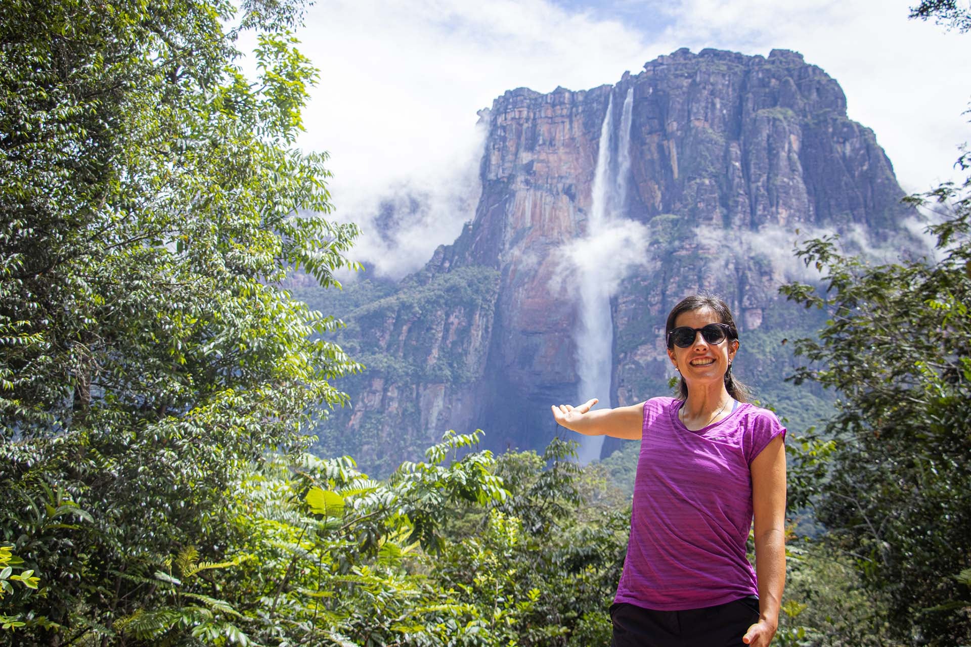 La única forma de acceder a Canaima es en avión. Los argentinos lo hicieron tomando un vuelo desde Caracas, la capital de Venezuela