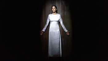 Juanita Viale en el teatro