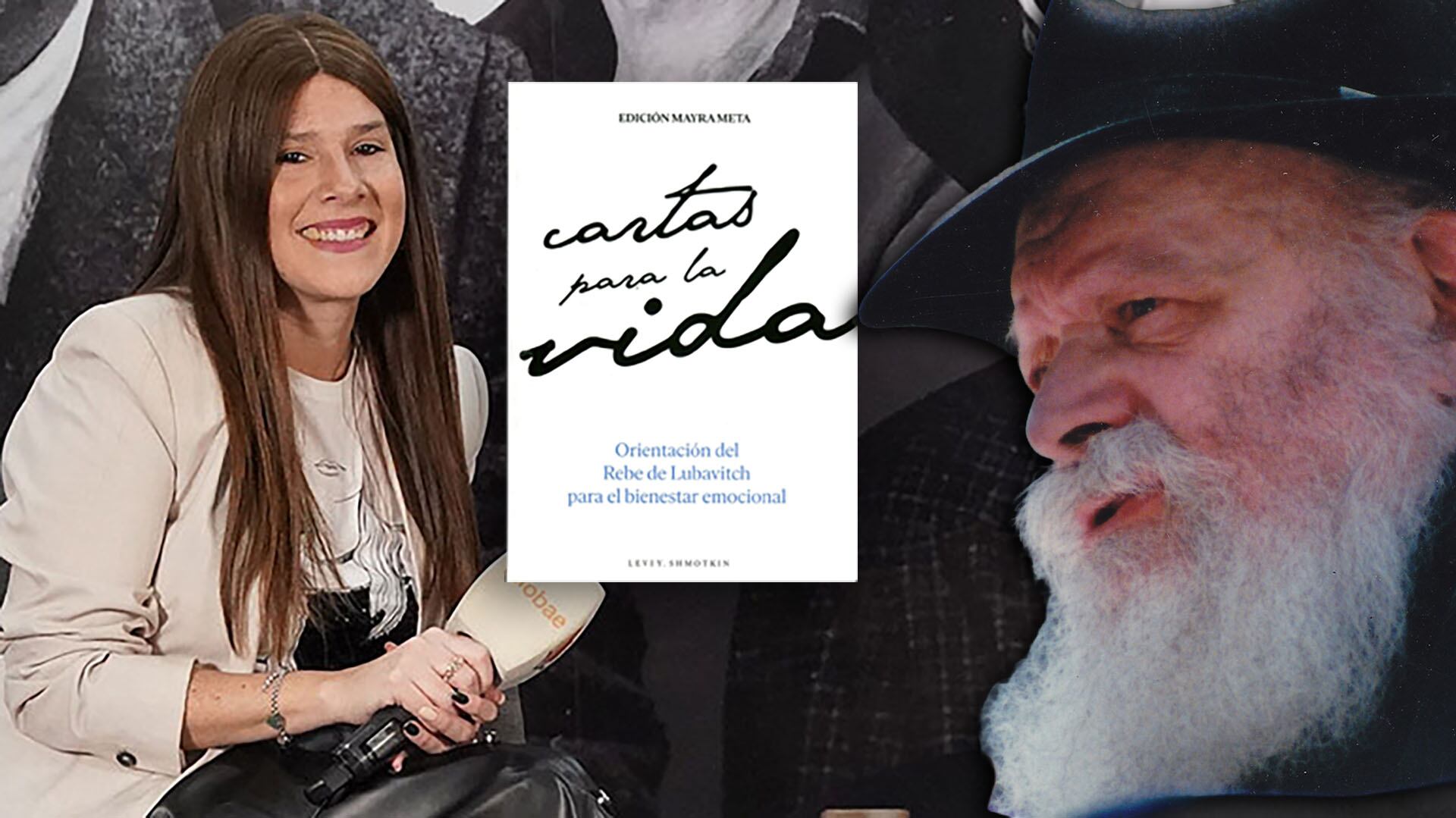 Yamila Silberman habla del libro donde el líder religioso enseña a través de cartas.