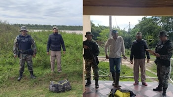 Una lancha paraguaya arrojó en las costas del río Bermejo una carga de marihuana valuada en $58 millones