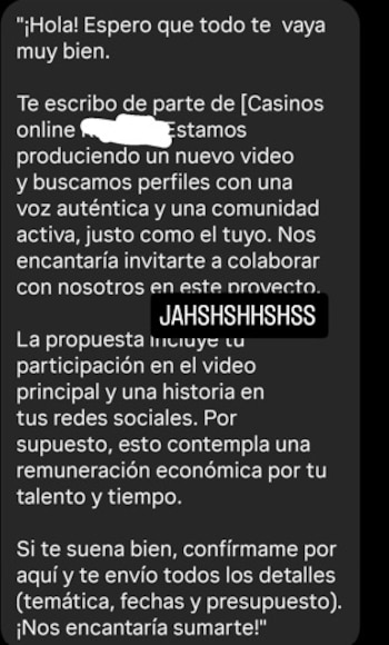 El Brayan mostró cómo lo buscaron para participar con las marcas que invitan a la comunidad a apostar en el Mundial 2026 - crédito @_elbrayan_/IG