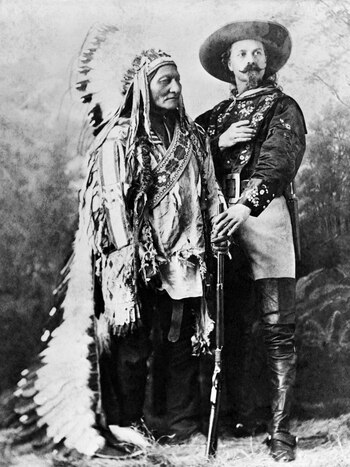 Toro Sentado y Buffalo Bill