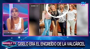 A estreia de ‘Edson Pa’ Qué Más’ causou polêmica: Magaly Medina subestima o trabalho de Giselo. Captação: Magaly TV La Firme