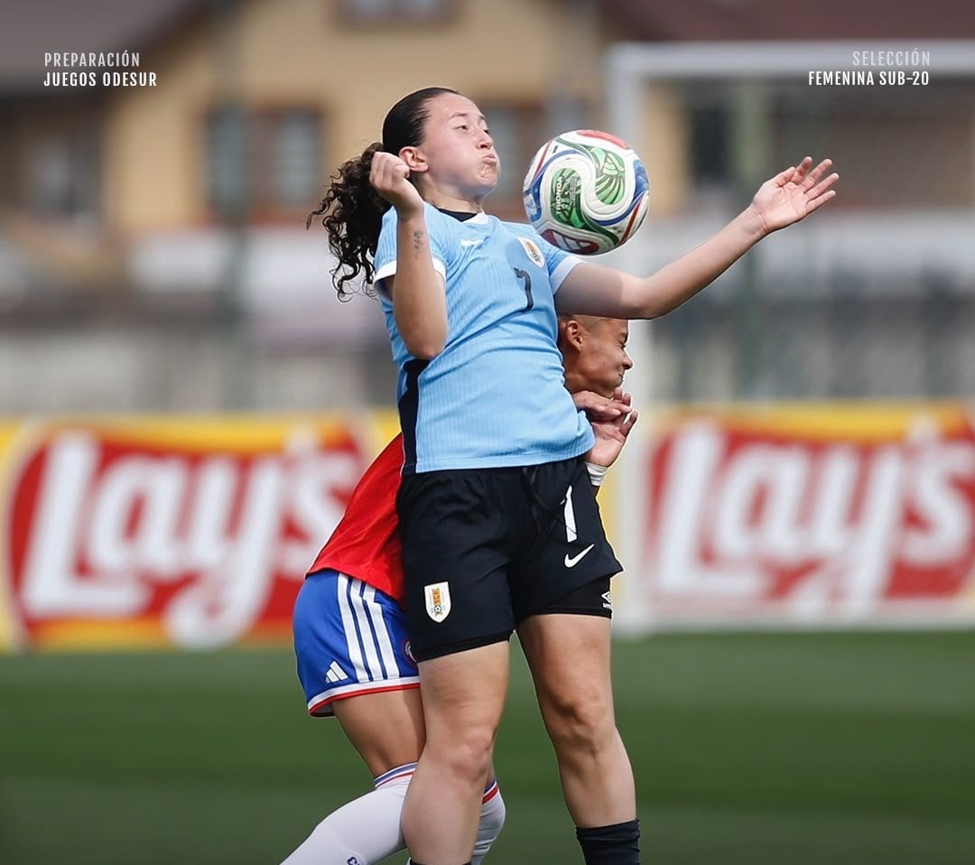 Chile venció a Uruguay Sub 20 femenino en un amistoso que quedó envuelto en una disputa en el final (@AUFfemenino)