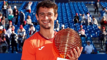 Mariano Navone logró su primer título en el ATP Tour tras coronarse en Budapest