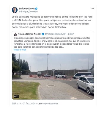 Así reaccionó el país político