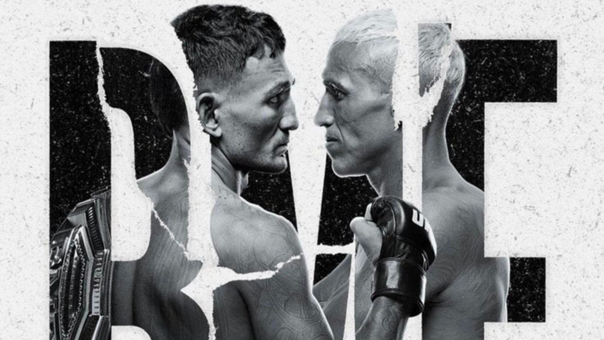 Dónde ver Max Holloway vs Charles Oliveira 2 EN VIVO HOY: canal TV online de la pelea por el título BMF en UFC 326.