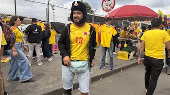 Entre cánticos, banderas y camisetas amarillas, la afición colombiana convirtió las inmediaciones del estadio en una auténtica celebración - crédito Camilo Zabaleta