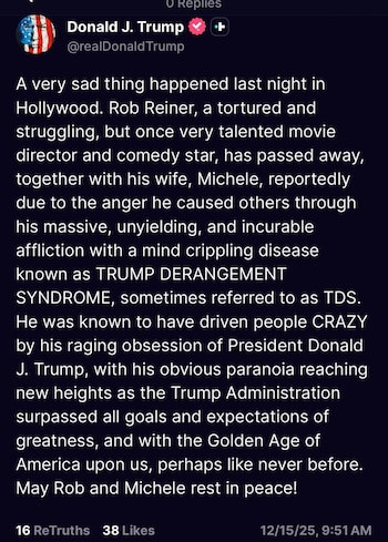 Donald Trump habló sobre la