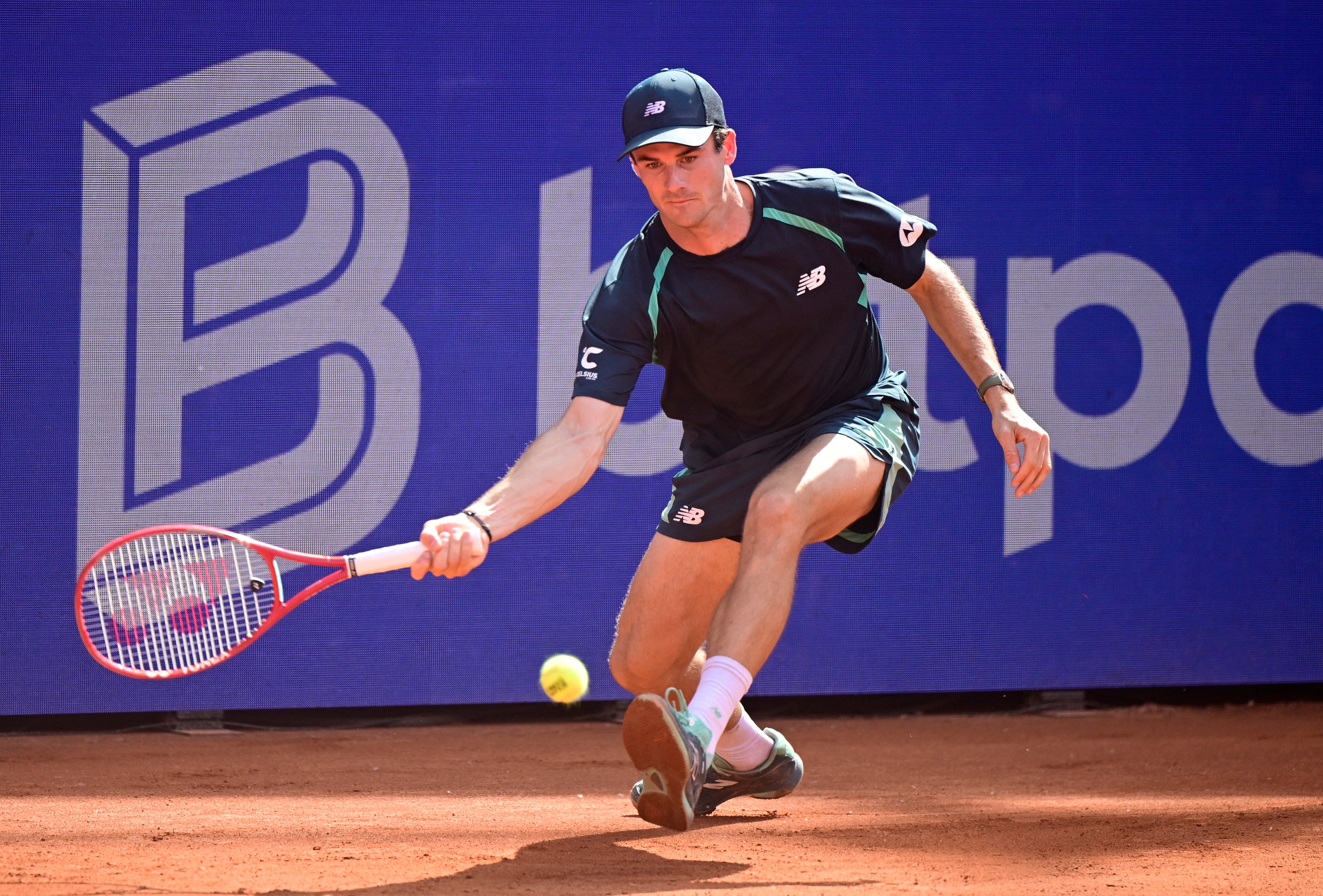 Tennis - ATP 500 - Hamburg Open - Am Rothenbaum, Hamburg, Germany - May 23, 2026 Tommy Paul of the U.S. in action during the final match against Peru's Ignacio Buse REUTERS/Fabian Bimmer