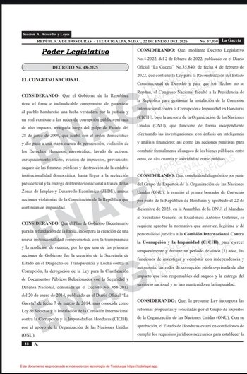 El Decreto 48-2025 busca conferir